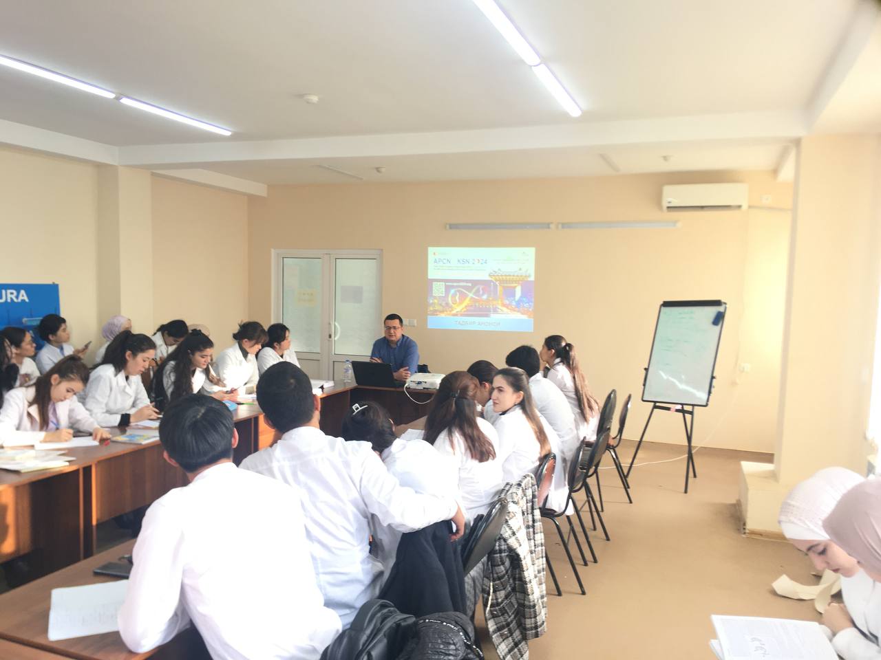 Lecture to residents on nephrology
